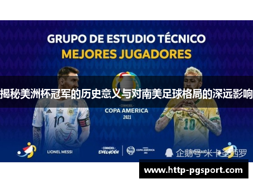 揭秘美洲杯冠军的历史意义与对南美足球格局的深远影响