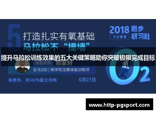 提升马拉松训练效果的五大关键策略助你突破极限完成目标