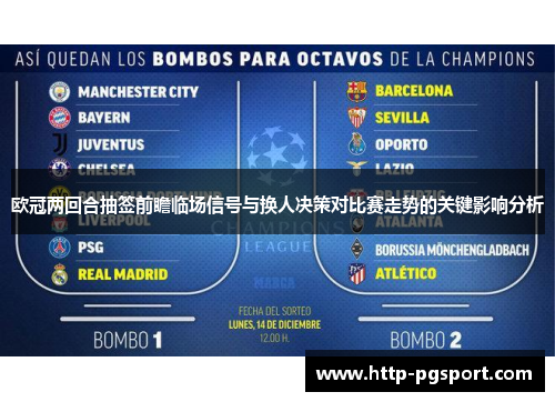 欧冠两回合抽签前瞻临场信号与换人决策对比赛走势的关键影响分析
